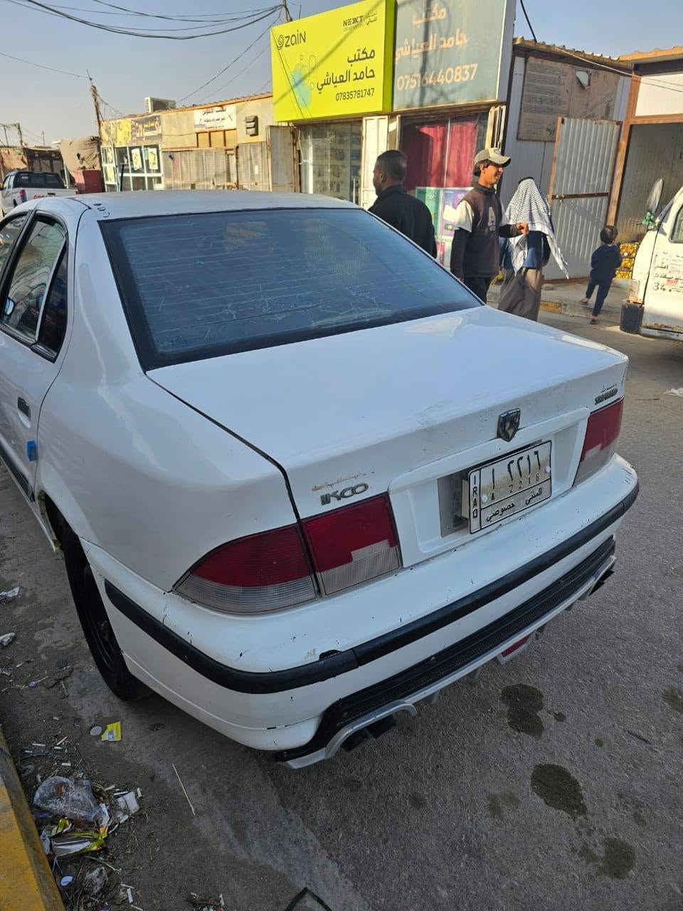 سمند 11  مكفوله من الضربه.
كير ومكينه مكفولات  زوج تايرات جديد  كهربائيات كامله 
السياره ما ناقصه شي  سنويه صاطقه 2023.   مداور  ثاني يوم راعيه بلرميثئ
السعر 30
 وبيه مجال.  مكان الديوانيه الحمزه الشرقي 
***********

