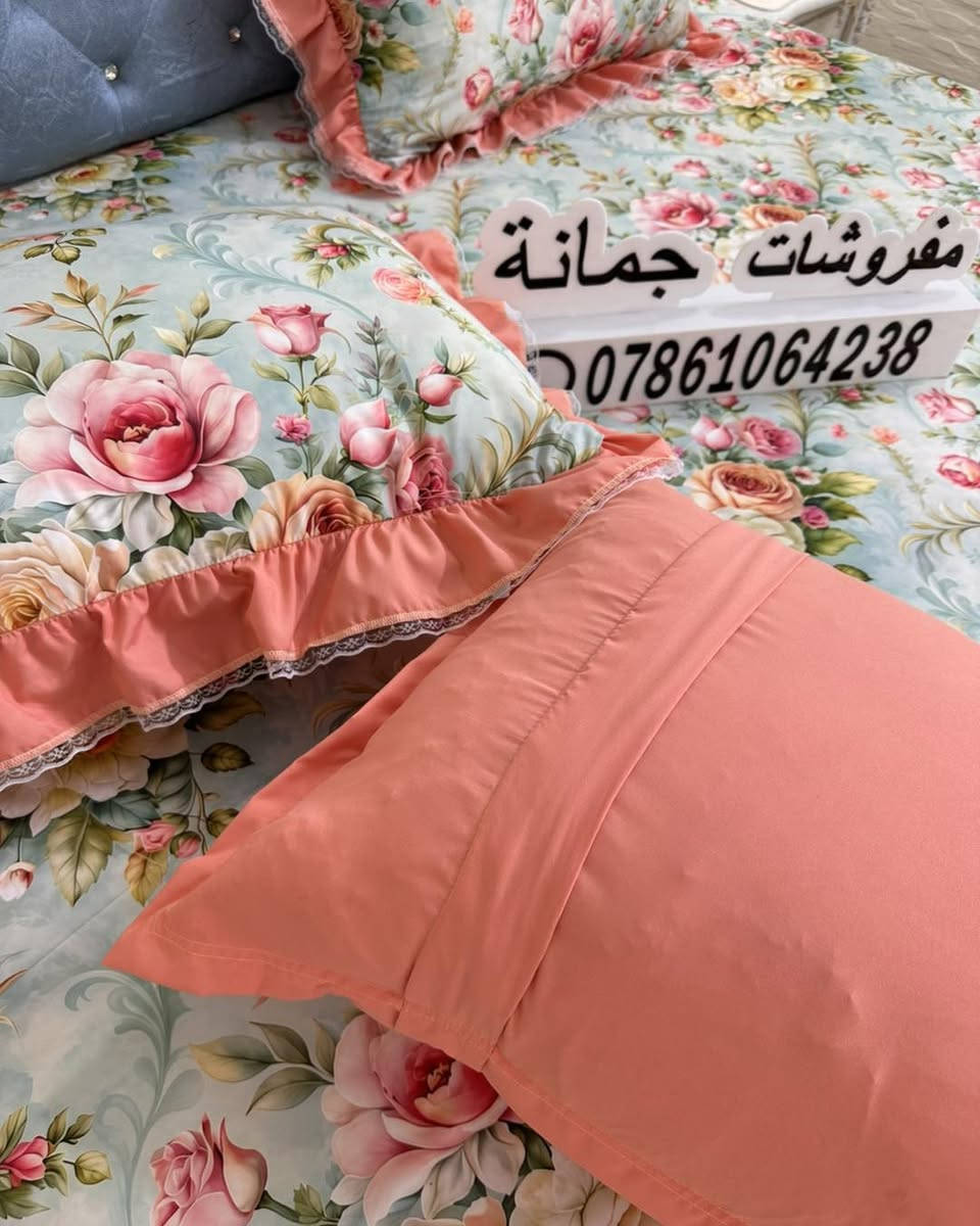️ فرشة نفرين فخمة وناعمة ✨
راحة وأناقة تكمّل جمال غرفتك 🤍
متوفرة بألوان وموديلات مختلفة

نص مكتوب في الصور:
- مفروشات جمانة ***********