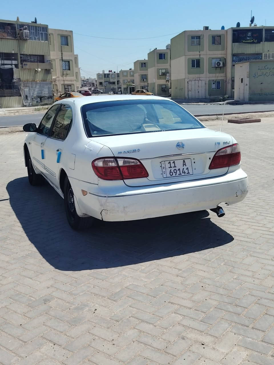 سلام عليكم سياره نضيفه للبيع نيسان اكزمه موديل 2001 نضيفه بمعنه الكلام كير محرك حجم 6سلندر/ 3000 تكمه وسنويه بسمي شخصين تاريخ السنويه لل 31 هزه جديده رقم بغداد انكليزي جديد العنوان بغداد البلديات سعر 44 وبي مجال للشراي ويدلل انتصل ***********
