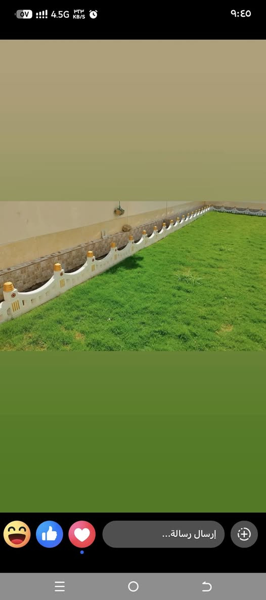ها يابه وينهم الكشاخه وينهم جماعه الحدائق نمبر وان نزلولنه صور حدائقكم خل نشوف ياهو اكثر تقييم من 10

يوجد كادر مختص العمل الحدايق المنزليه بانسب الاسعار 
يوجد كادر لزراعه الثيل 🌲🌴🍀🌷🪴🌵☘️🥀🌹🌴🌴ولاشجار وتقليم الاشجار وعمل لاين مزخرف ولاين بنر ابو لاناره 
وعمل الحجر الناعم ولدبش ذو الكف 
عمل منظومه ماء مرشات نوزل لسقي كافه الحدائق الكبيره وصغيره 
اخوكم حسين خيري 
للتواصل *********** واتساب متوفر على مدار ساعه 
***********
 العمل كافه#المحافظات 🇮🇶 @إشارة

نص مكتوب في الصور:
- إرسال رسالة...
- اسحب لأسفل لقفل سرعة التشغيل على 2x إضافة تعليق...
- itel S23 4G