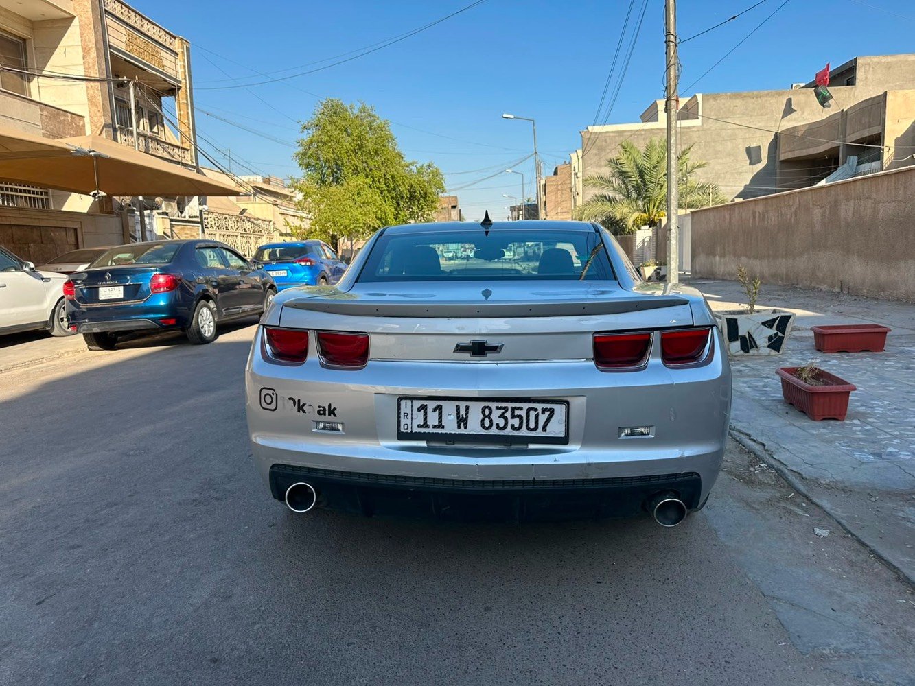 السلام عليكم
كمارو موديل12
Lt 3.6
حادثها اربع قطع 
بغداد رقم جديد
 تخم تاير تبريد 
كير مكينه خير من الله 
 داخل نضيف كامل مابي نقص 
مكاني بغداد  
الغدير 
الاتصال على***********