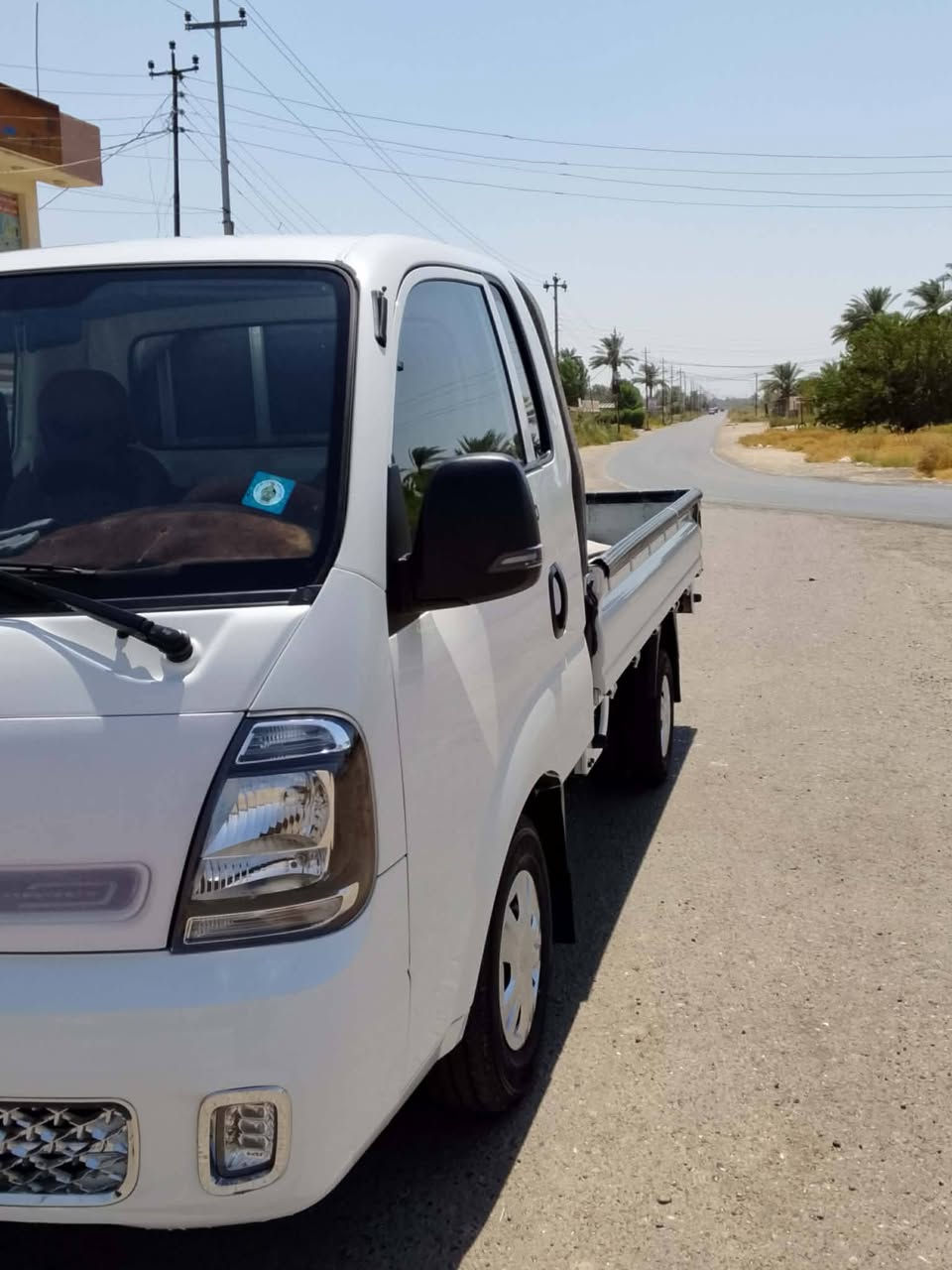 سلام عليكم سياره للبيع:
المواصفات 👇
كيا حمل موديل 2025
سنوية 2030
ماشيه : 38 الف فقط 
الحالة: مكفولة كفالة عامة (شرط الفحص).
الرقم: بغداد - نكليزي.
العنوان بغداد 
للاستفسار: [***********
