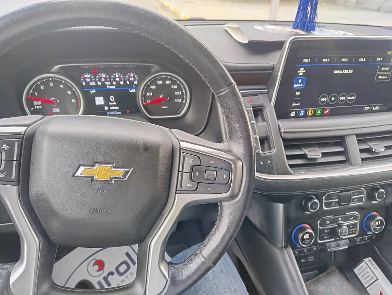 تاهو سوبربان 2021 للبيع 
مكينة 5.3 8v
برايمر 
ماشية 60الف  
وارد امريكي
رقم خصوصي بأسمي  
عليها تخم وياله جدد السيارة نظيفة ومناقصها برغي  
كيرها ومكينتها شرط كفالة الوكالة 
***********.  ***********
هذني الارقام  بيهن واتساب
