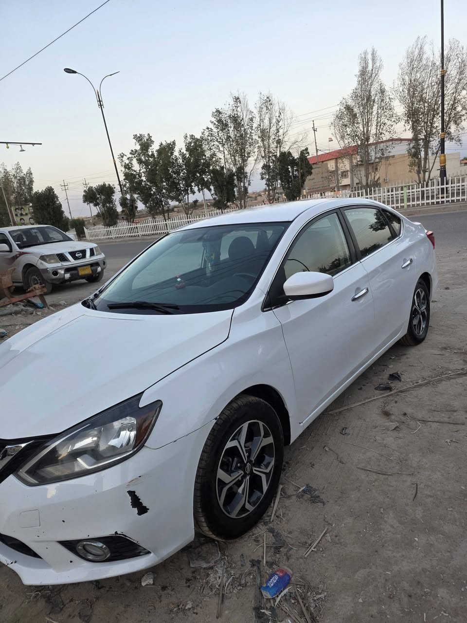 نيسان سنترا وارد امريكي داخله كفاله تبديل بنيد فقط رقم الشاصي والصور بالمنشور 
 والباقي كفاله رقم بصره الماني بسمي موديل 2018
سياره جاهزه وكله جديد استخدام شخصي عبري ماصاعد بيهه ولامشتغله تكسي 
تخم تاير جديد 
تخم ويل كب جديد 
حداده جديده 
تبريد تدفه ع الشرط 
كير محرك كفاله شرط 
سياره ٣ وضعيات قياده مثبت سرعه مانع انزلاغ 
عنواني البصره قضاء القرنه السعر 108 والشراي يدلل 
باقي التفاصيل اتصل واني بالخدمه ***********
