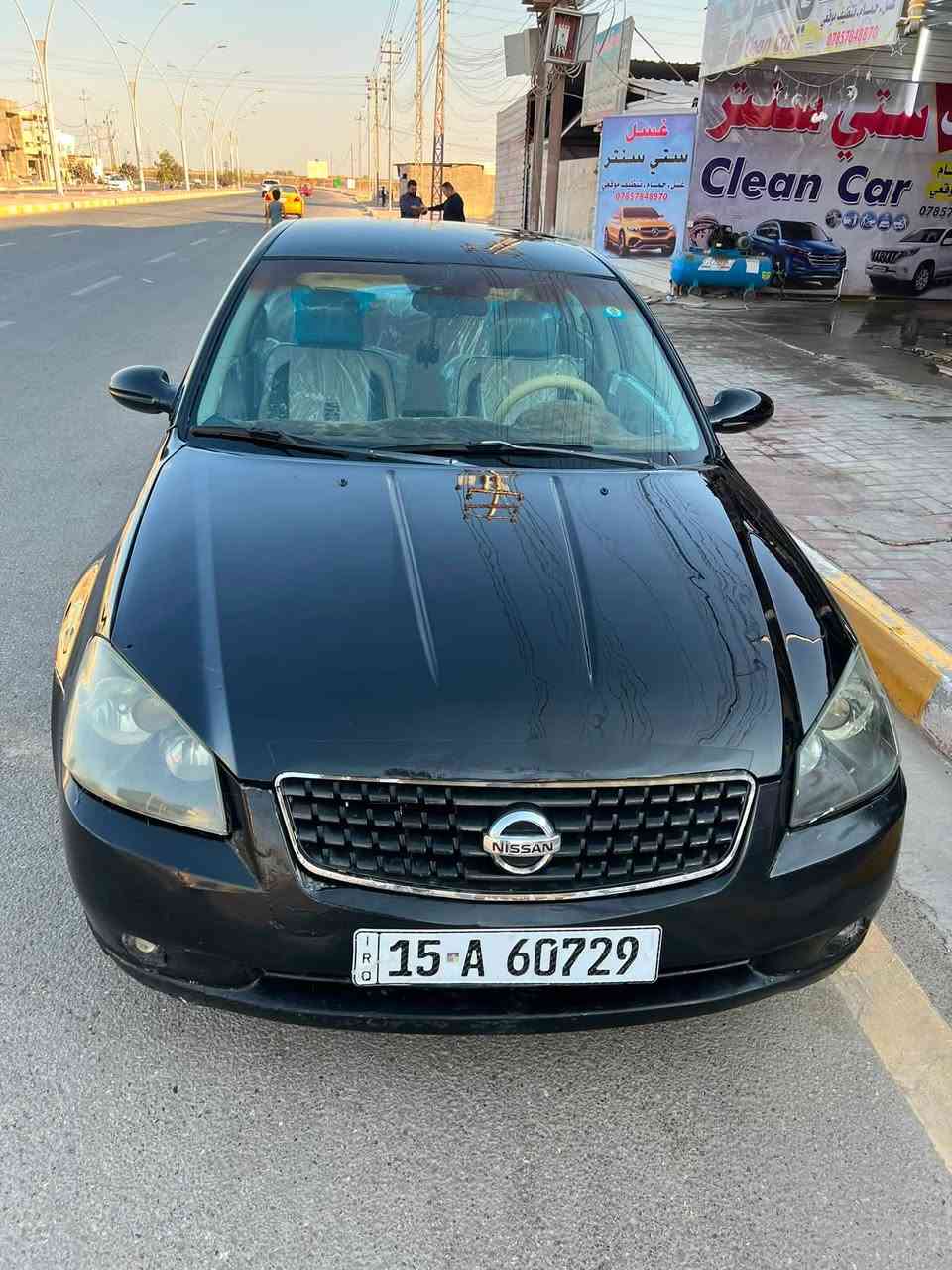 السلام عليكم اخوان نيسان التما للبيع 2006 تفاصيل السياره 4 سلندر أمريكي حادثها جاملخ الخلفي كشنات كهربائيه مصبوغه عام جماليه فقط  رقمها أنبار تحويل مباشر كير محرك مكفول نضيفه وحلوه صارف عليها خير من الله جاهزه من كلشي ترهم  مراوس بسياره أو قسط حسب القناعه والاتفاق العنوان الرمادي التأميم الاستفسار *********** وتساب
