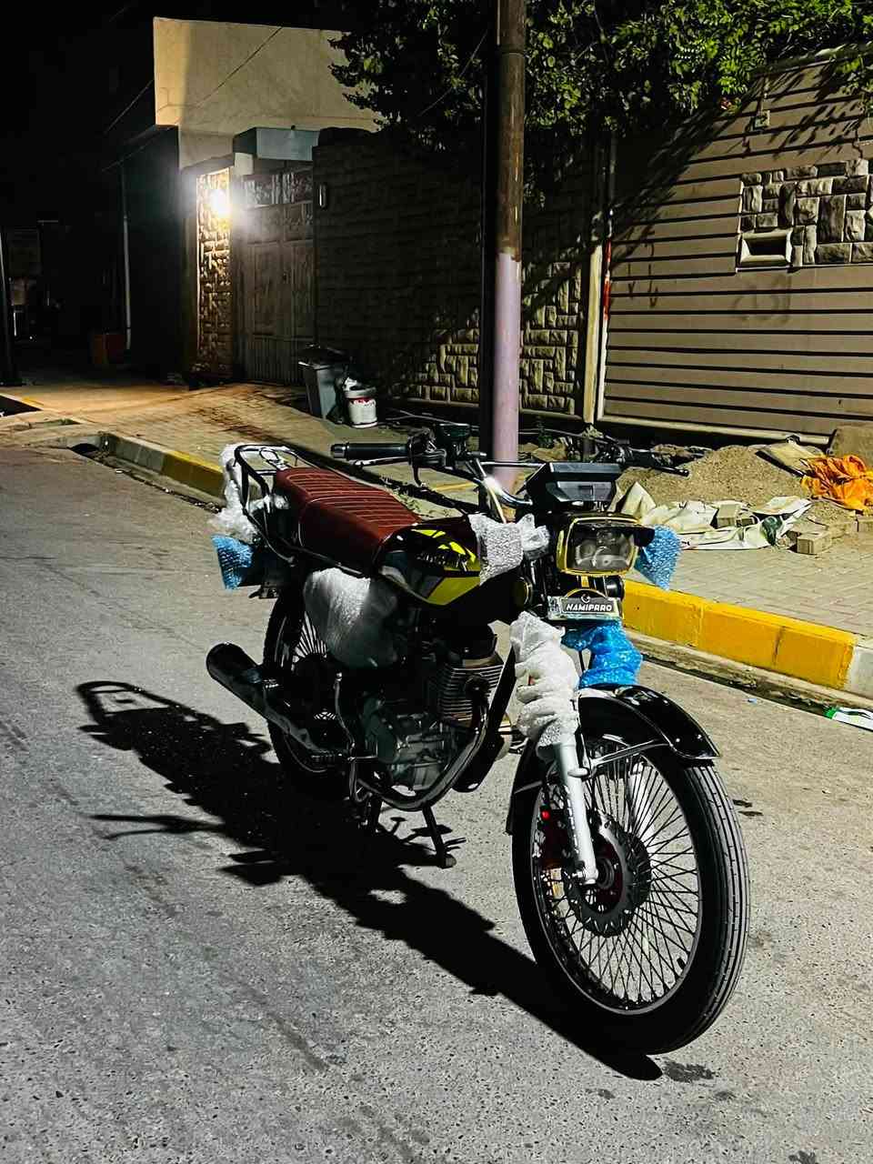 سلام عليكم دراجة سونك 24 فولً نضافة دراجة محرك ابشرط كلة ابلادي السعر 650 او بي مجال الرقم ***********

