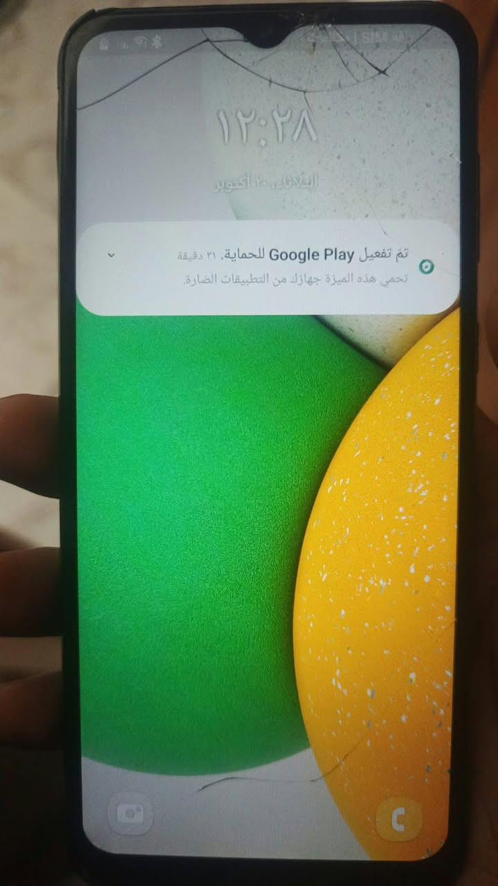 سامسونج A03 • فطور بالشاشة • شغال