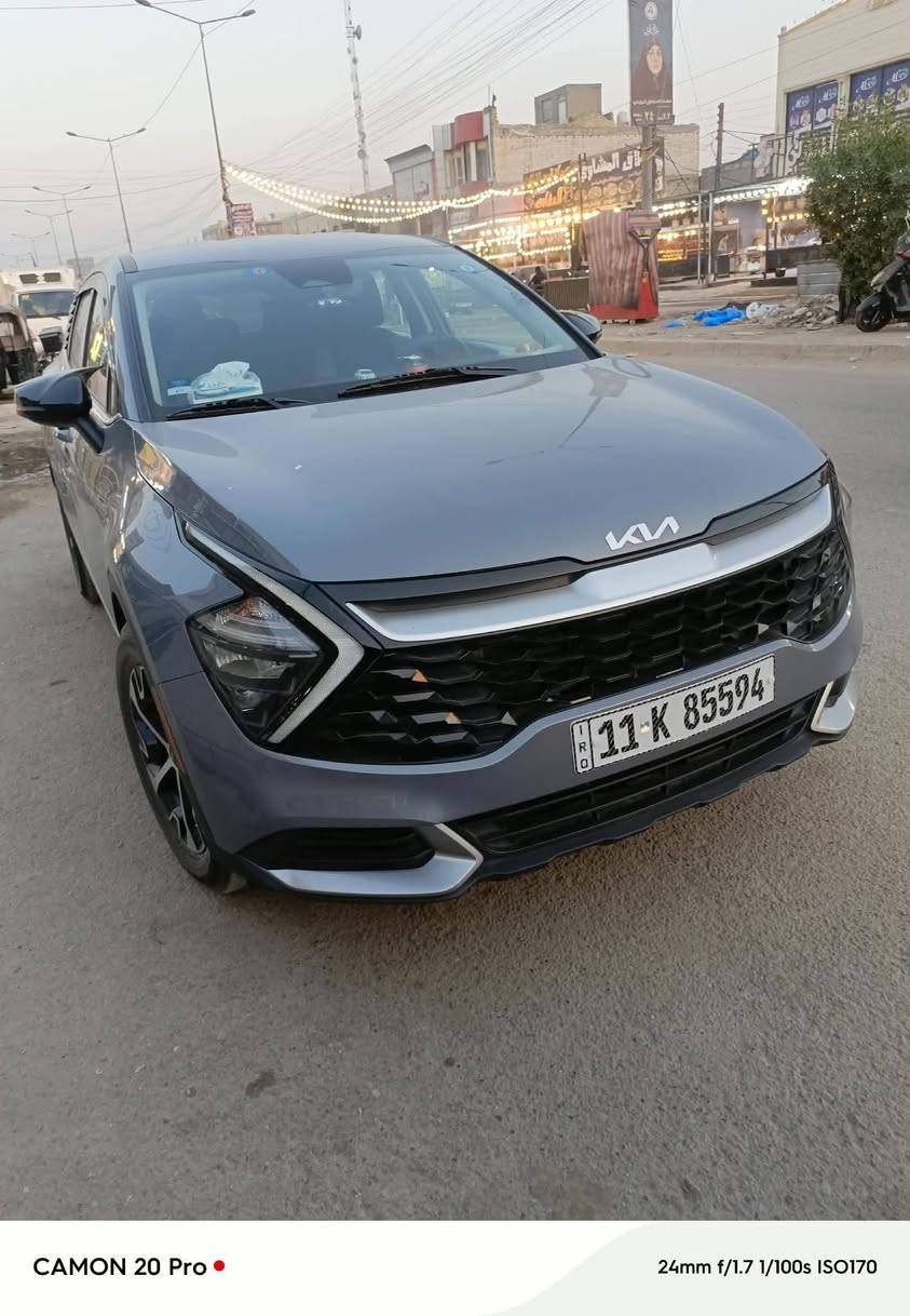 كيا سبورتج 2023
المحرك :2500 
المواصفات : EX
بصمه تشغيل- صندوق- ابواب -تشغيل عن بعد
شاشه كبيره على طول الدشبول
انظمه قياده نورمال- سبورت - سمارت - 
كشنات جلد لون اسود
كرسي السائق تحكم كهربائي
هند بريك بصمه
كامرا خلفيه
رادار امامي خلفي جانبي نقط عمياء
تحديد مسار ذكي
اشاره في المرايا الجانبيه
تشغيل عن بعد
تحكم ستيرن 
نظام ترحيب
تبريد قطعتين
مانع انزلاق
نزول منحدرات
نظام فحص ضغط الاطارات
نظام abs
تدفئه كشنات
سستم صوت هارمن
شاشه لمس متغيره لتحكم التبريد او الميديا
منافذ تايب سي عدد 3 مع 2 في الكشنات
اضواء ترحيب عند الاقتراب مع ترحيب داخلي عند الصعود او المغادره
كيجات الكترونيه متغيره حسب الوضعيات
الاناره الداخليه LED
ماسحه خلفيه
صور الحادث بلمنشور قطعه وحده قبق الجنطة فقط بدون ايرباك ليبل واحد بدون تبديل 
السياره سيارة موجوده في بغداد الحسينيه مال راشديه *********** موجود ع خاص
