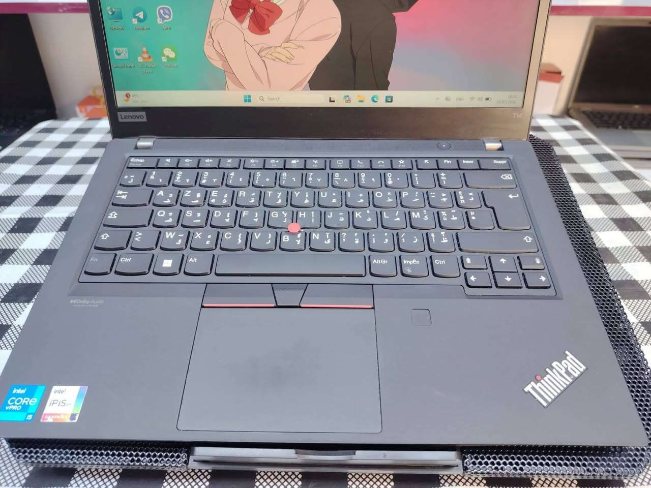 لابتوب من lenovo جيل 11  نضيف بسعر مناسب 💻
✔️المعالج  Intel Core i5 جيل 11 فئة G7

✔️الرام  8GB DDR4 بسرعة 3200MHz

✔️التخزين  256GB NVMe SSD

✔️الشاشة  14 بوصة Full HD

✔️الحالة وارد اوربي نضيف جدا بدون ملاحظات 

🔋  البطارية 95٪  حالتها "Excellent"

🎁 ملحقات // 
 //شاحن اصلي + ماوس + ماوس باد + حقيبة//

🛡 ضمان شهر استبدال 

✅ موقعنا بغداد // الامين الثانية // شارع سكينة ورقية 

توصيل متوفر لكل المحافظات 🚚 🇮🇶

340الف شامل توصيل + ملحقات + تنصيب البرامج ✔️✔️

📞 *********** متوفر اتصال وواتساب
