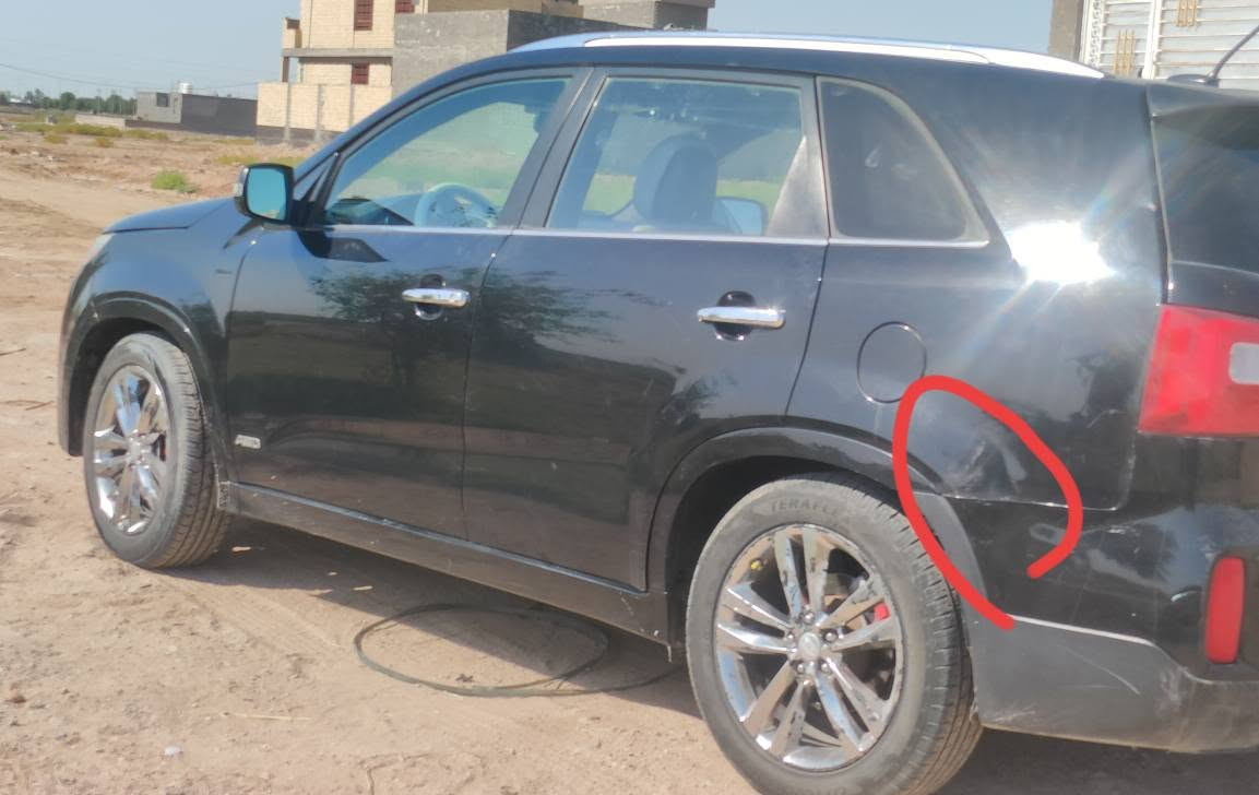 السلام عليكم 
سورنتوا 2014 SXL وارد امريكي واهل الخبره يعرفون شنو SXL يعني فول واحد على واحد 
السعر 150$ وبيها مجال قليل 
ماكو داعي احجيلك كل المواصفات يكفي اكلك فول 
المحرك ٣٦٠٠ سته سلندر 
سبعه راكب 
رقم بغداد انكليزي 
ضررها 
طخه بسيطه بالجاملغ الخلفي جهة السايق
وشخط بالعكسها واضحات ومأشر عليهن 
رقم التلفون *********** المحمودية, بابل
