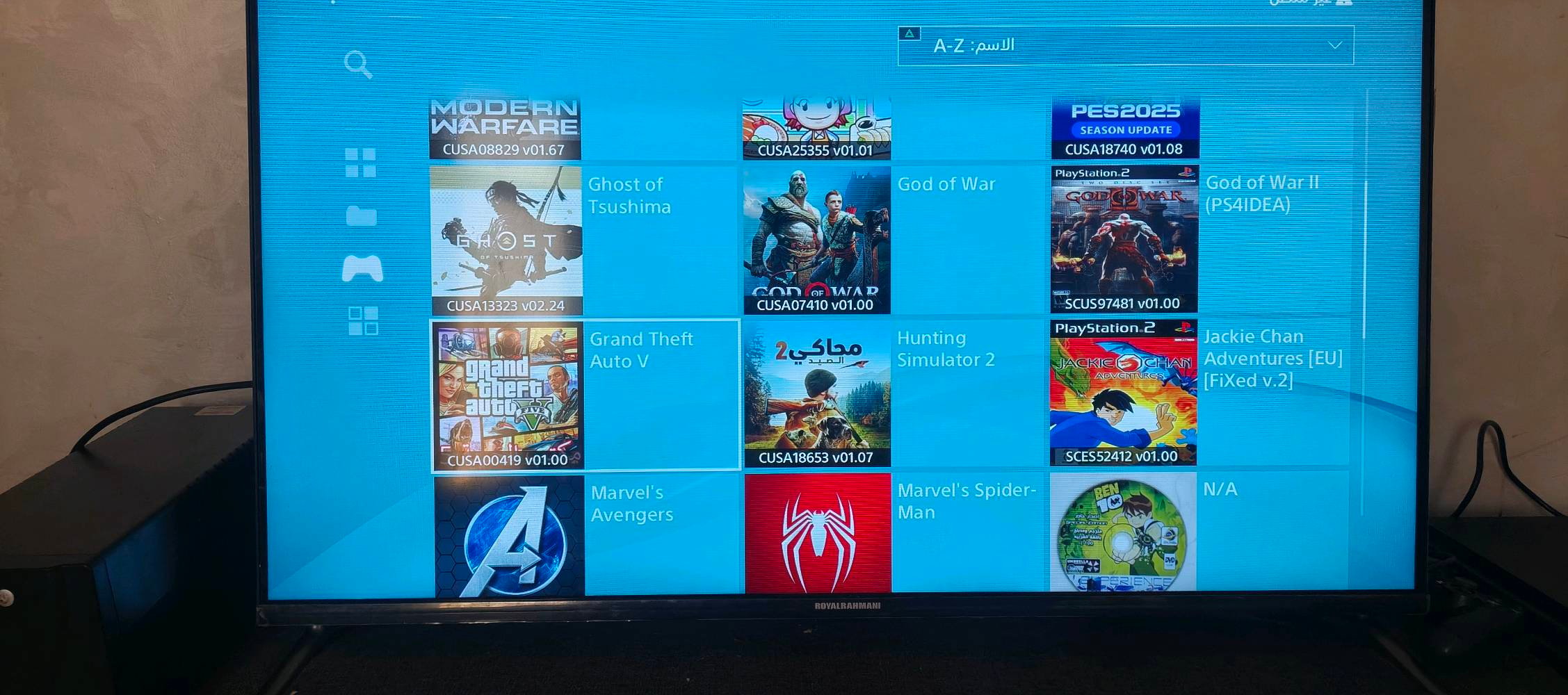 السلام عليكم
 ps4 pro  مهكر نظام 9  واحد تيرا 
نضيف جداً   كامل ملحقات ويا جوستيكين

يحتوي على حوالي 25 لعبه 

   سعره بدون  ups 350 
وذا وي ups كامل 400  

البلي نضيف كلش  احلى من الصور
مكاني بغداد جسر ديالى القديم 
***********
 
يرهم مراوس بسيرس اس 