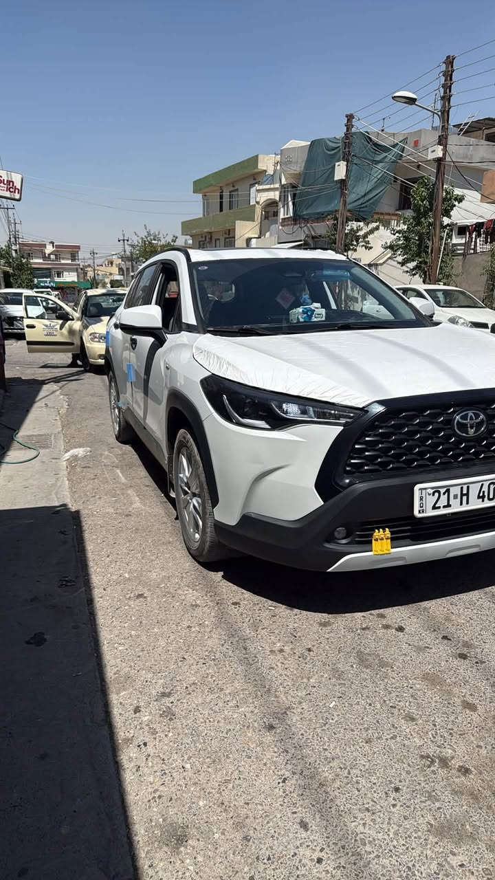 تویۆتا کرۆلا کرووس 2024 HEV
فوول مواسەفات سفری ئێرەیە تەجمیع سینیە
31هەزار کم ڕۆشتتوە
بێ بۆیاخ سونريم داناوه
هەموو گیانی لە سەر دەقی شەریکەیە
کامل جوانکاری  
نزیکی بایی ١٠٠٠ $مەسرووفی تیا کراوە
مواسەفاتی بەسمە  و سڵاید 
دوو درگا بەسمە سنووق بەسمە 
سوکان ڤۆلیۆم شاشە کامێرا ڕادار ئۆتۆ ستۆپ ئۆتۆ هۆڵد
 بەنزین و هایبێرد تەحدید سورعە
 بلاجیکتۆر تووڵی سەقف 
مکەبەرەکانی گۆڕاوە کراوە بە هارمان کاردۆن 
هۆڕینی بۆ گۆڕاوە تەبرید مەرکەزی خەتی جادە
 مەکینە 20 تاقم گاعی قاڵبی بۆ دانراوە
 گاعی بیلادی بەکار نەهاتووە سەنەوی و ڕەقەمی تازەیە
دینارێ مەسرووفی نییە
شوێن سلێمانی 

گێر و مەکیەنەی بەشەرت 
هیچ کێشەیەکی تێدا نییە 

ژمارەی خاوەنەکەی 
***********
سعري ١٩٥ گه لاو كه ميك موعامله
