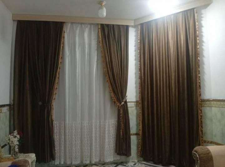 بردة • تول مبطن • ٤ قطع