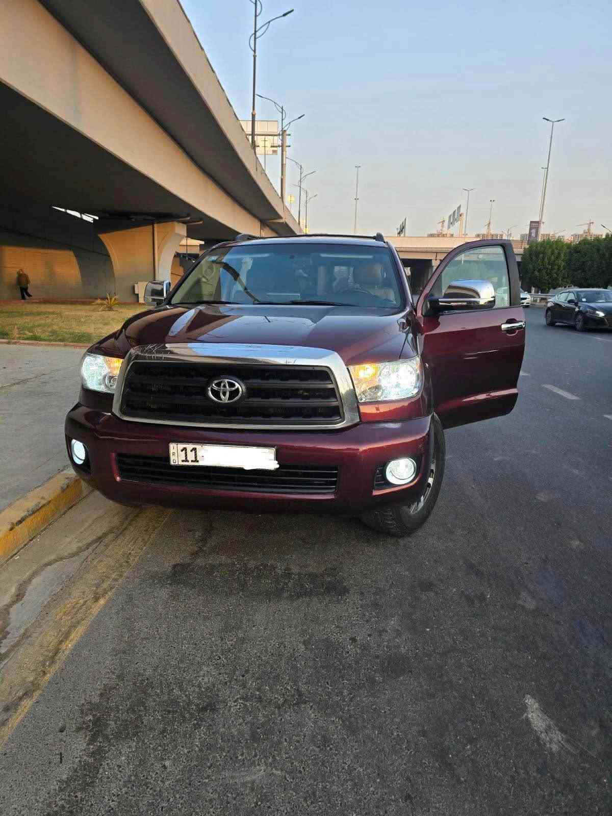 سلام عليكم
تويوتا سيكويا 2008 فول مواصفات 1/1
فتحة سقف 
7 راكب vip كهرباء كلهن
بلاتينيوم
صندوق كهرباء
شاشة وكامرة خلفية 
حساسات خلفية
بردات كاملات اصليات مال شركة
تبريد 3 قطع ثلج 🧊 
صبغ مكانات اثر جراد اثر جراد بدووون حادث قمارة مكفولة وجم مكان مابي صبغ همين 
رقم بغداد مكاني بغداد تحويل ثاني يوم
***********
*********** بغداد, العراق
