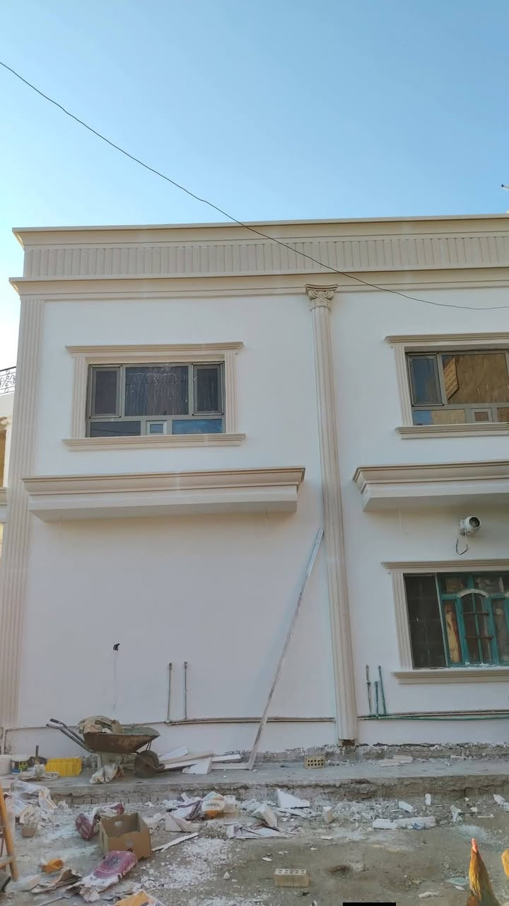 كادرنا مصري جاهزين لكافه اعمال الواجهات تصميم وتنفيذ. باحدث التصميمات العالميه بالذكاء الاصطناعي . نعمل في جميع محافظات العراق. ***********

نص مكتوب في الصور:
- N
- -TOTAL WIDTH: 14.5m-
- -FLUTED PILASTER WIDTH: 0.4m-
- -WINDOW 1 WIDTH: 1.8m-
- PROJECT:
- FAÇADE REHABILITATION - PLAN & ELEVATION
- DRAWING NO:
- A-101
- SCALE:
- 1:50