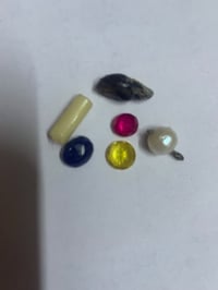عقيق اصفر قديم ياقوت اصلي  هبهاب اصلي  عطف بحري اصلي  الماس ازرق  الما...
