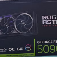 اسوس RTX 5090 • ضمان كيوتك • استخدام قليل