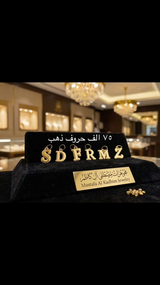 ‎التوصيل كربلاء ٥ الاف وباقي المحافضات ١٠ الاف    وتساب(***********)     العنوان -   كربلاء-شارع الجمهورية داخل مجمع الكوثر للذهب المجاور لباب قبلة ابي فضل العباس عليه السلام مجوهرات سيد مصطفى آل كاظم الكربلائي  https://www.instagram.com/mustafa_al_karbalaiy_4gold?igsh=ZTk0dmdxNHdlM2pp عالانستگرام mustafa_al_karbalaiy_4gold  رابط القناة على التليگرام  https://t.me/Mustafa_alkarbalie  ‎الفيسبوك ‎ مجوهرات سيد مصطفى آل كاظم  الكربلائي    #سيد_مصطفى_آل كاظم _الكربلائي 

نص مكتوب في الصور:
- ٧٥ الف حروف ذهب