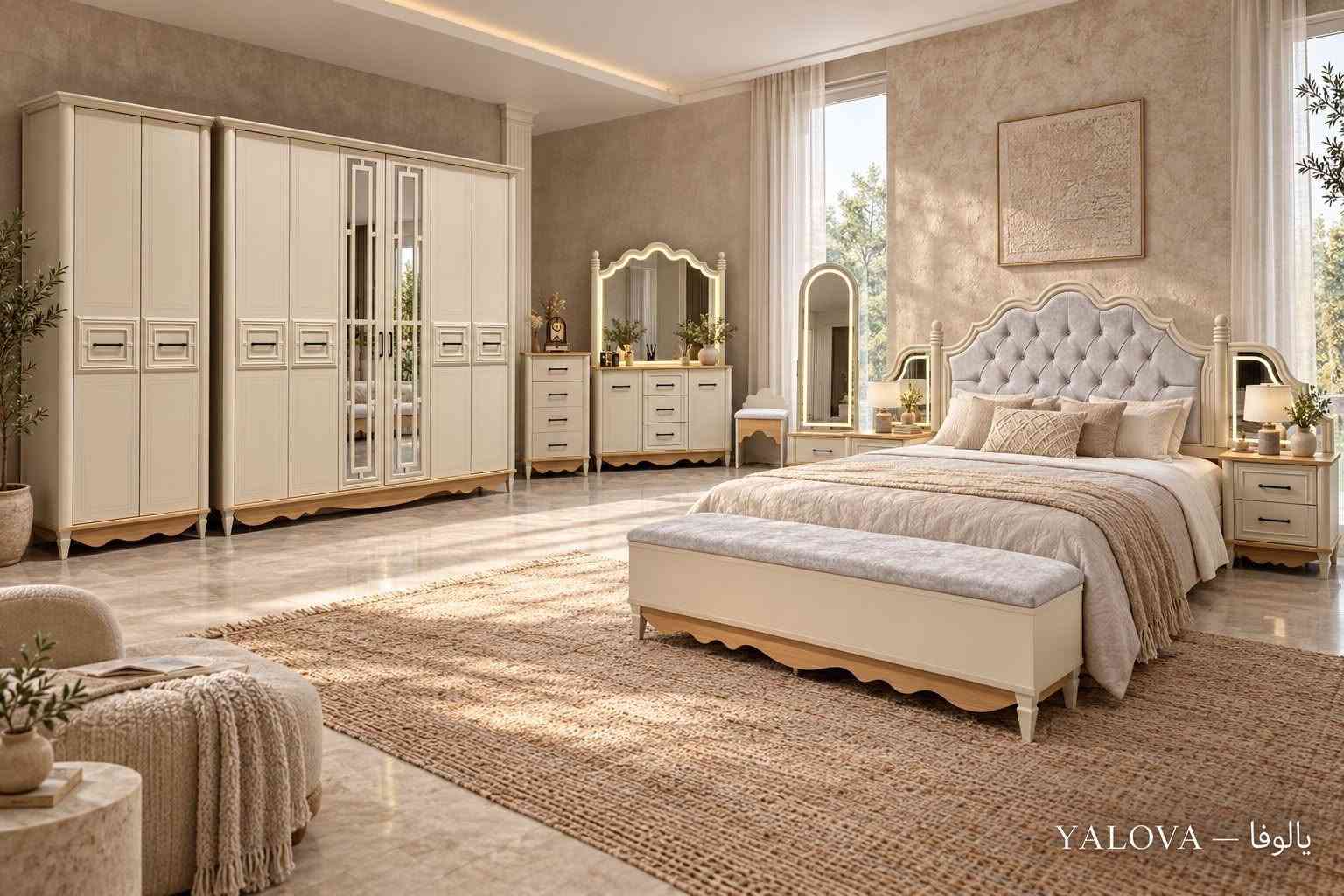 يالوفا • غرفة نوم • مفروشات