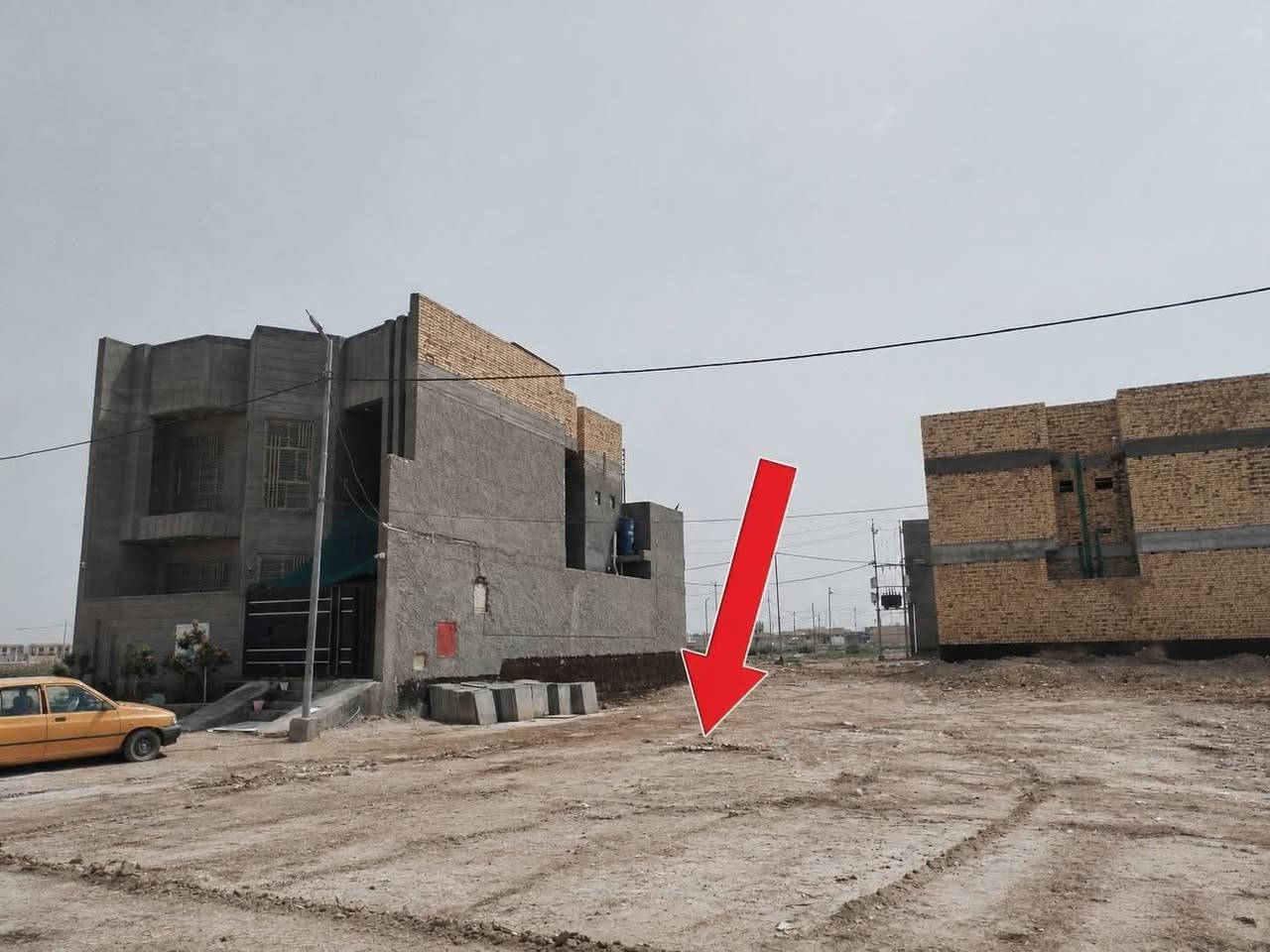 قطعة أرض طابو صرف توزيعة الشهداء الأولى مجاور عرصات حيدر حجي هندي مباشرة وخلف مجمع الإسراء السكني، المساحة 200م موقع تجاري على شارع عام عرض 30 م وخامس قطعة عن الفلكة،
رقم القطعة 208.
 حاليا خدمات كهرباء وماء، السعر خاص او اتصال على الرقم ***********
قطعة أرض طابو صرف توزيعة الشهداء الأولى مجاور عرصات حيدر حجي هندي مباشرة وخلف مجمع الإسراء السكني، المساحة 200م موقع تجاري على شارع عام عرض 30 م وخامس قطعة عن الفلكة،
