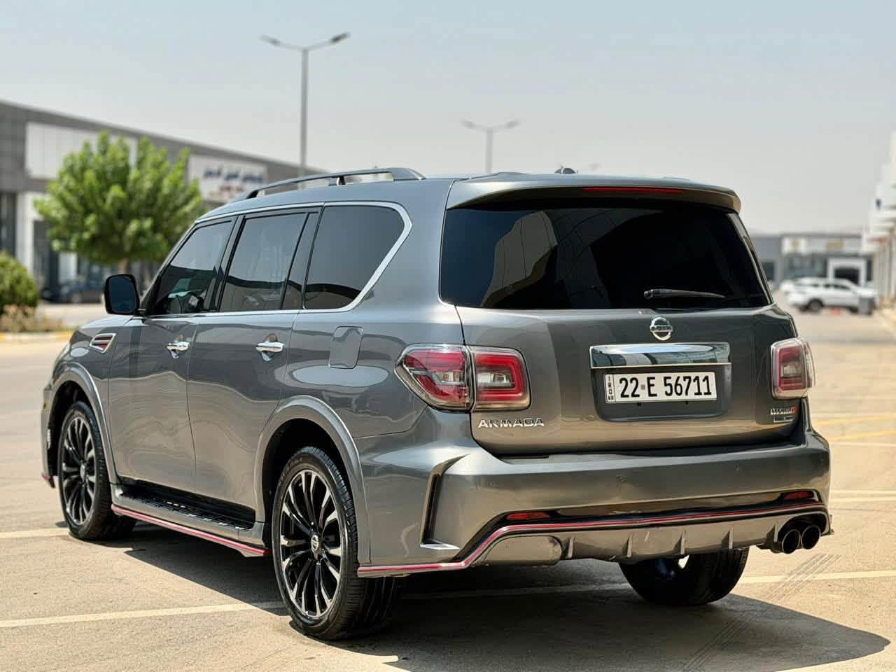 ﷽
‏ NISSAN ARMADA 2018 

▫️نيسان ( أرمادا 2018) فول مواصفات بدون فتحة

🔹فور ويل ( دفع رباعي )✅

🔹لون نفطي

◽️محرك ( V8 5.6L ) تمانية سلندر

🔷داخل بيجي

🔷ماشيه ( 72 ) الف  حقيقي

🔷سياره فول مواصفات بدون فتحة

🔷محرك _(5.6L)-(v8)

🔹گير محرك بشرط مامفتوح جديد كل على وضع بيلادي

◽️سيارة دعامي و لايت و بگلايت دوسات ويل كل محدث نيسمو 🔥📦

◽️سيارة بيها ( قطعتين و نص صبوغ ) بدون دواخل بشرط

🔹سيارة جديد حيل حيلوة نضيفة

🔹سيارة داخل و خارج كل جديد كل على وضع شريكة

◽️مواصفات

🔹( بصمة - رادار   - تشغيل عن بعد - صندوق شفت - ٧ راكب  - كشنات تتفيئة - كشن و ستيرن خزن -تبريد مركزي - حصاص أمامي و خلفي - لايت ليد و زينون - داخل فورميكا -  بعد )

◽️محرك كير  بشرط مامفتوح

سياره حيل نظيفه كلشي علي بلاد لوك

بسميً السنويه بشرط تحويل و خرامه

سياره مابيها دينار مصرف كامل من كل نواحي

◽️نظافه ١٠٠٪؜ كامل سيرفس بدون نقص و بدون مصرف سياره اي نقص مابيها 

4 أيطارات جديدة تاير و ويل نيسمو

نفسي يوم /تحويل و كاله حاظر

مكان / داخل سليمانيه🌆

◽️سعر _ 173$ 

◽️موبايل /***********
