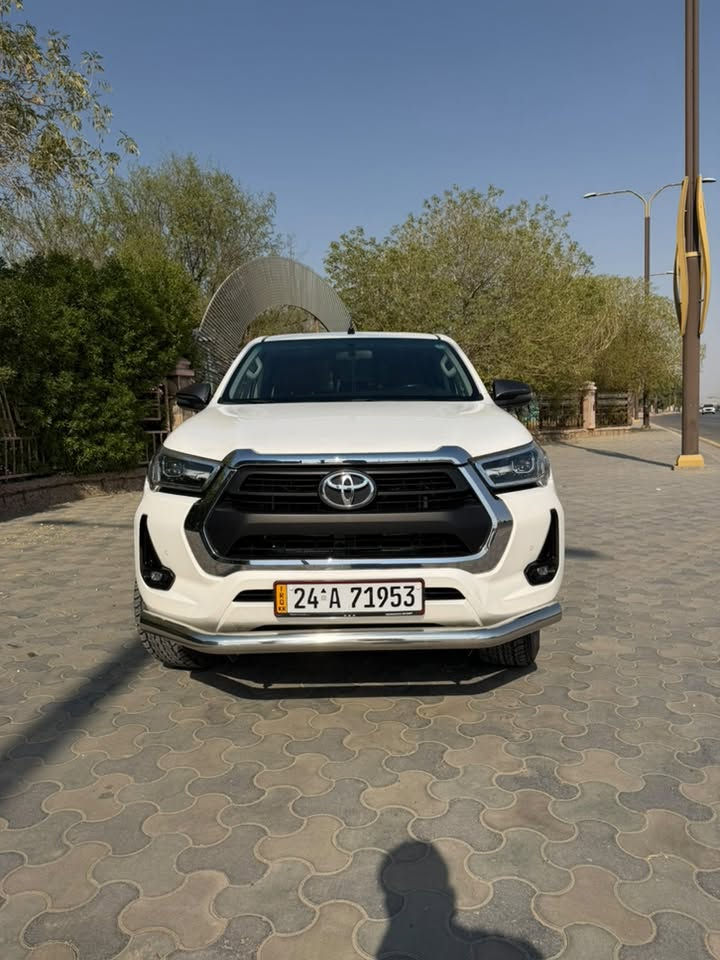 السلام عليكم 
 
هايلوكس TRD2022 
شركة SRS
كامل مواصفات 
كلين تايتل 
محرك 6سلندر 
مواصفات TRD معروفة 
مكان السيارة الفلوجة 
السعر 34 الف $ 
بيع فقط 
اي استفسار ***********
