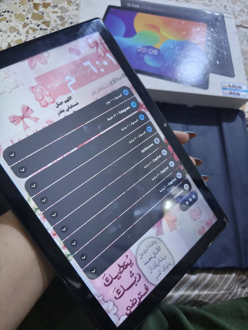 ايباد G10 مستخدم للبيع  ب100 بي مجال  ***********
