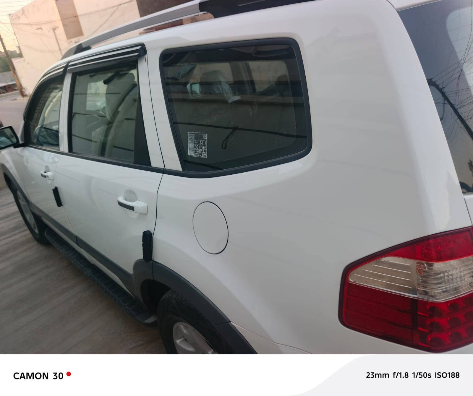 من رخصة الادمن
كيا موهافي ٢٠١٢ خليجي فووول مواصفات فتحة سقف بصمة فور ويل درايف كشانة كهرباء مقاعد خزن ميموري وباقي التفاصيل المعروفة عن هذا الموديل.
ضررهه قطعة وحدة الباب الخلفي عكس السايق فقط مصبوغ اثر ضربة دراجة بسيطة والباقي مكفوول.
مكان السيارة الفلوجة.
سعرهه ١٣٥ وبيهه مجال للشراي
***********

نص مكتوب في الصور:
- CAMON 30
- 23mm f/1.8 1/50s ISO381
- CAMON 30 • 23mm f/1.8 1/67s ISO163
- 23mm f/1.8 1/100s ISO198
- CAMON 30 23mm f/1.8 1/50s ISO188
