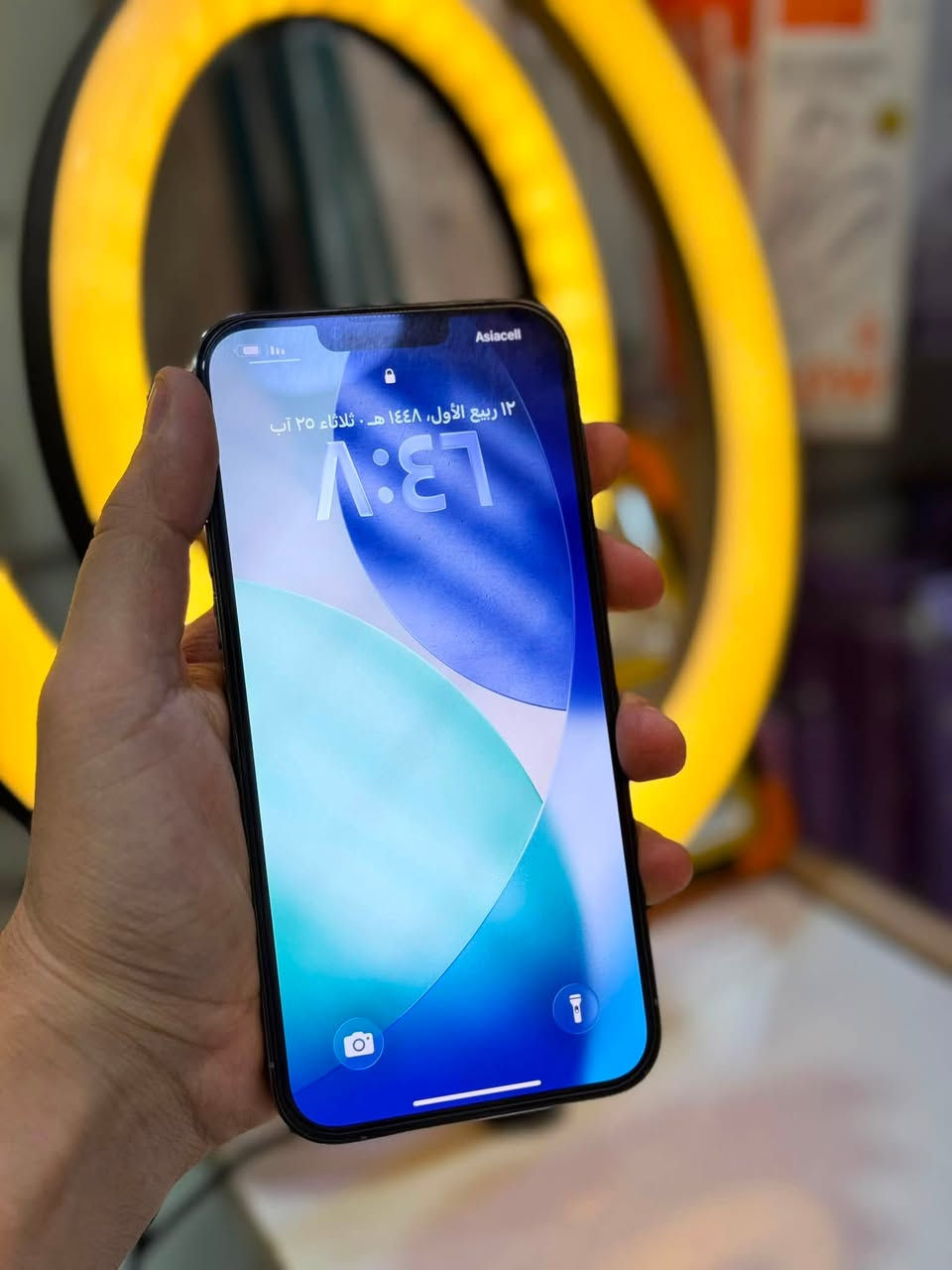 سلام عليكم جهاز 13pro max للبيع جهاز نضيف 100٪؜بطاريه ٨٣بلادي  جاز نضيف سعره ٧٢٥وبي مجال ***********مفتح وبي واتساب
