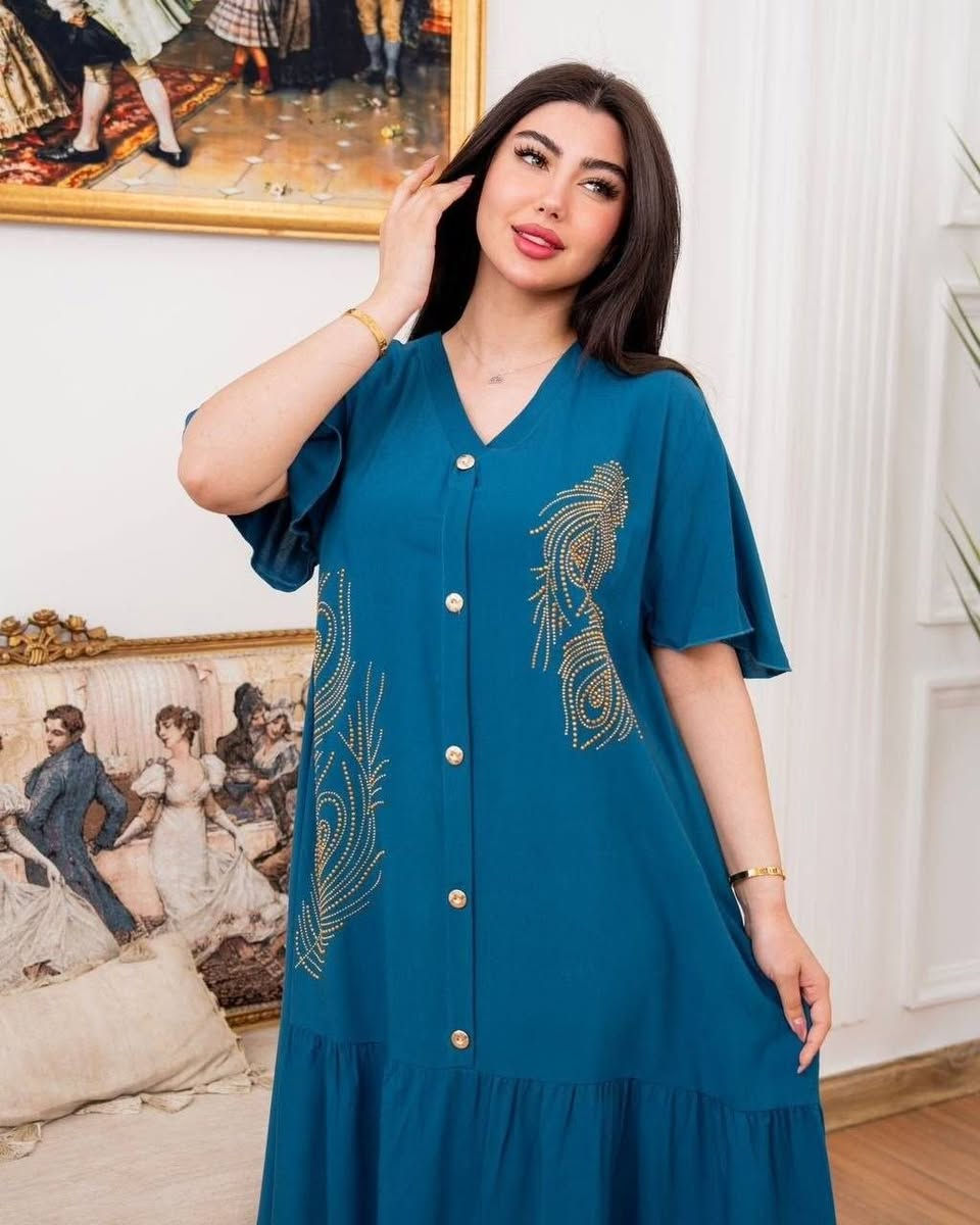 ✅ دشداشة قصيرة نسائي 
✅الخامه كشمير ساده مطعم بالستراس درجه اولئ
✅القياسات  2XL.  3XL  4XL. 5XL
✅سعر 15.
وتوصيل 5.
تواصل عبرَ 
الوتساب/***********
التليجرام/ailf_2010
