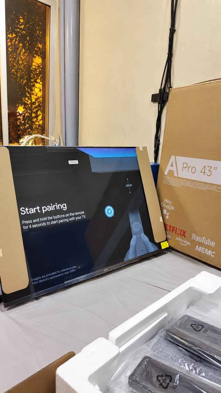 شاومي ٤٣ بوصة • جديدة بالكرتونة • Google TV