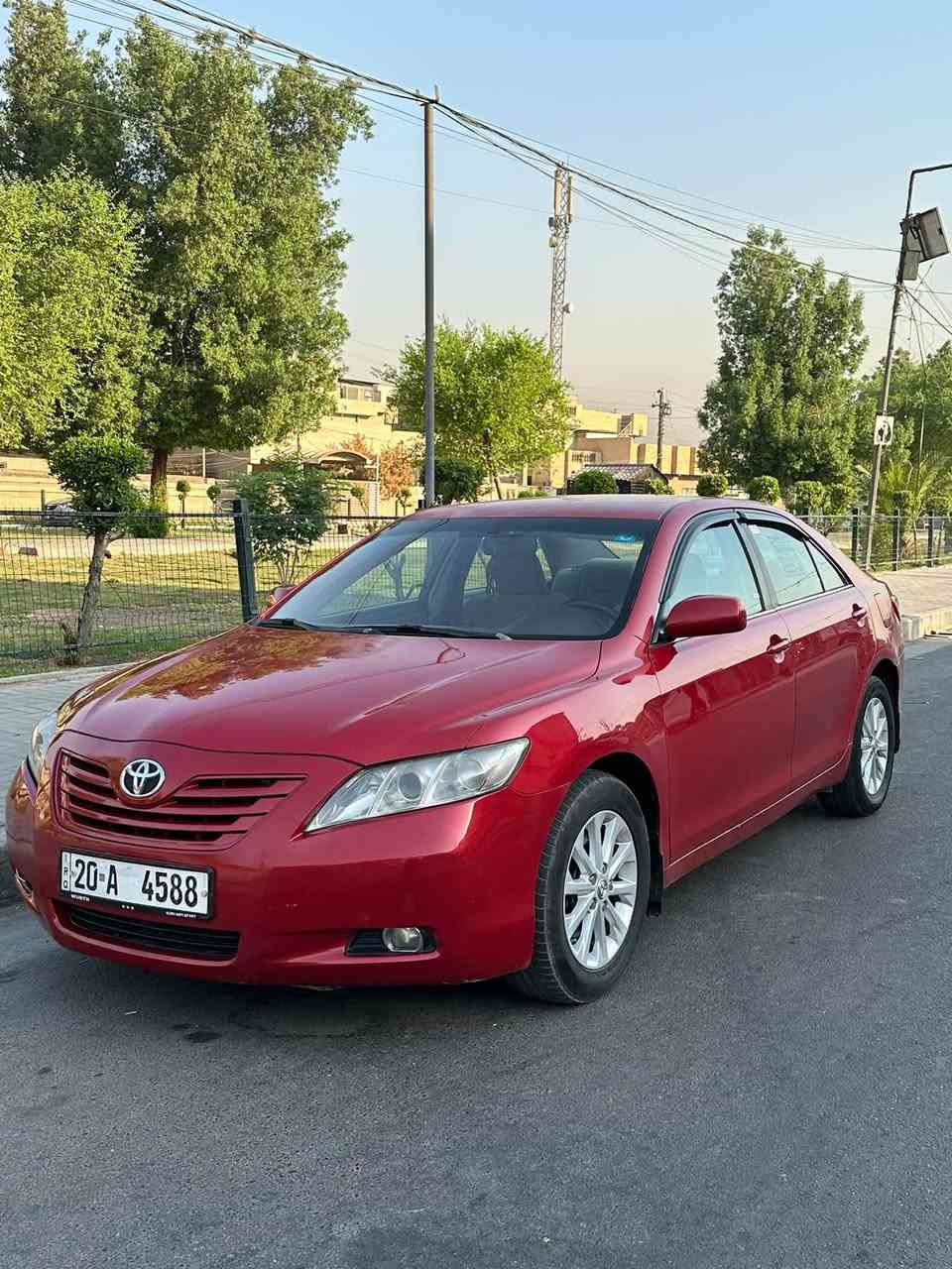 كامري 2007 وارد امريكي كفالة عامة من الصبغ والحادث
كامري 2007 وارد امريكي كفالة عامة من الصبغ والحادث 
السيارة مابيها حادث 
بأسمي 
مكينة لا تبخير ولا تنقيص 
مكينة 6سلندر مواصفات تحكم ستيرن كروز سرعة وشاشة اندرويد كاميرة خلفية وباقي المواصفات  المعروفة ***********  السعر 98 وبيها مجال 
مكانها بغداد حي الاعلام
