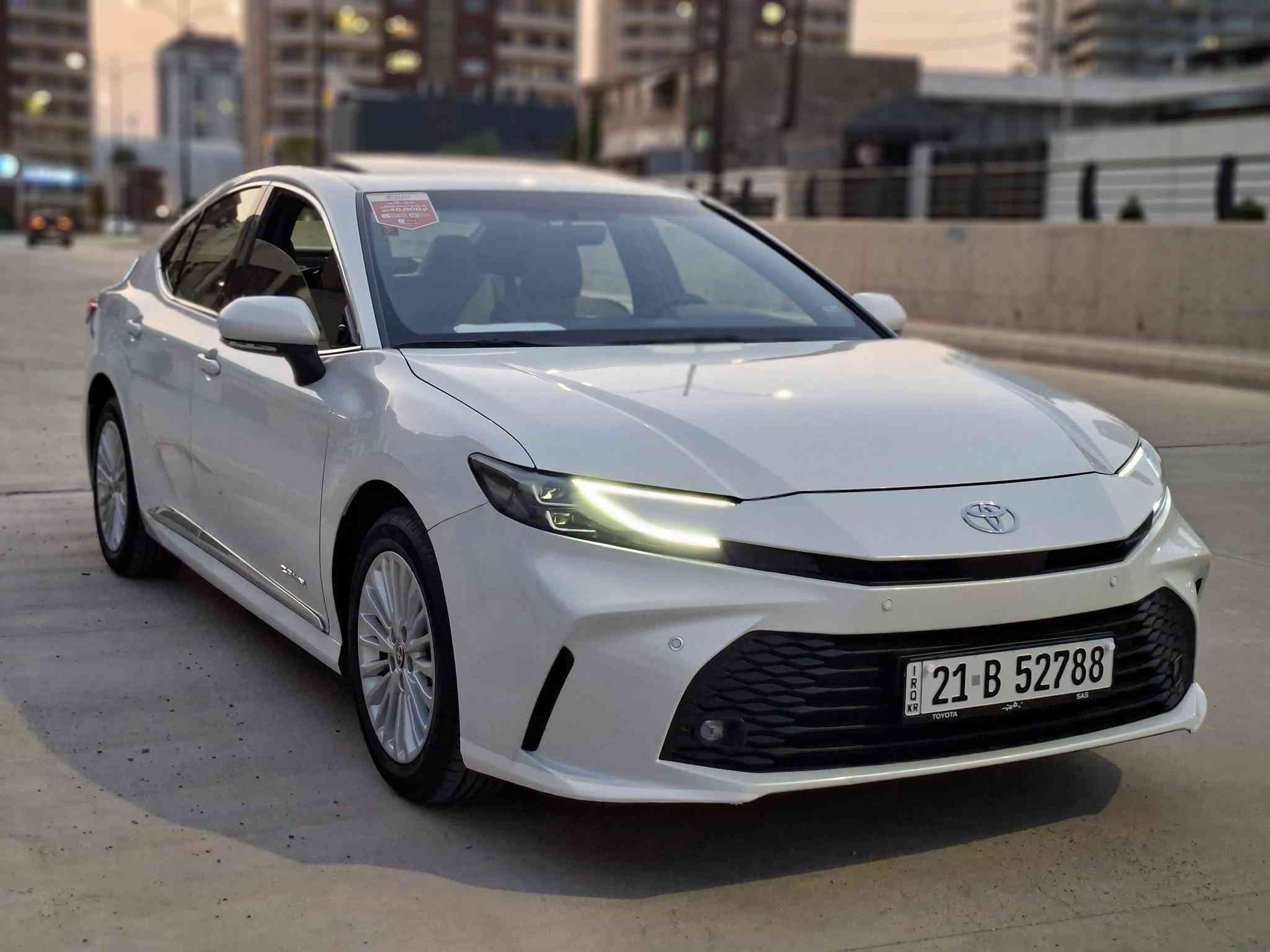 کامری2025LE سفری شە ریکە ی SAS
بە سمە 
60000km
سلایت
کوشن کارە با
حاسە ی پێش و دوا
ڕادار
لایت دە بڵ عە دە سە
شاشە
٤تایە تازە
پە ڵە یە ک بۆیاخی هە یە بە دە رگای دوای سە کن
بە ناوی خۆمە وە یە
شوێن سلیمانی
***********
وەتس ئە پ 
ڤایبە ر
