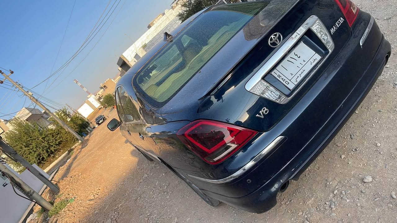 بەناوی خوای گەورە و میهرەبان
(تۆیۆتا ماجستە)  ٢٠٠٦
موس موس
فول بەس سڵاید نییە 
دەعم و بۆیاخی نییە بەس شوێن موسەکانی
ناو زەرد و سوکان کارەبایە 
تحدید سورعە 
چوار دووگمەیە 
دەبڵەکانی حوڕ کراوە 
40$$ قفلوو كوتاي يه تي ته له فون مه كه 
بوو معامه له 
***********
