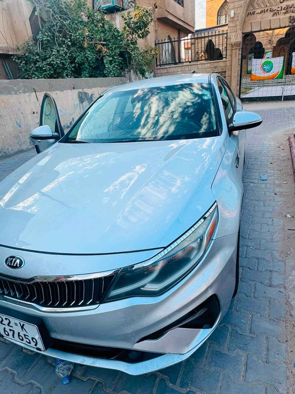 السلام عليكم
كيا اوبتما 2020 وارد امريكي ضرر جانبي جاملغ وباب   بجم كبس بلاد ماشيه 129  كير مكينه خير من الله حداديه جديده تايرات جدد رقم اربيل تحويل ثاني يوم سنويه جديده السعر 125 وبيهة مجال 

مواصفاتها 
1-شاشه كبيره 
2-كامرا دواره 
3-نظام ابل كار بلي واندرويد
4-رادار جانبي 
5-رادار امامي 
6-اشاير بالمري 
8-لد امامي 
9-لايتات زنون
العنوان بغداد 
للاستفسار الاتصال ***********

