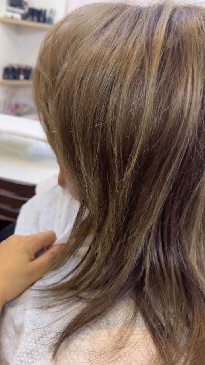 قصات شعر • صبغات • هايلايت