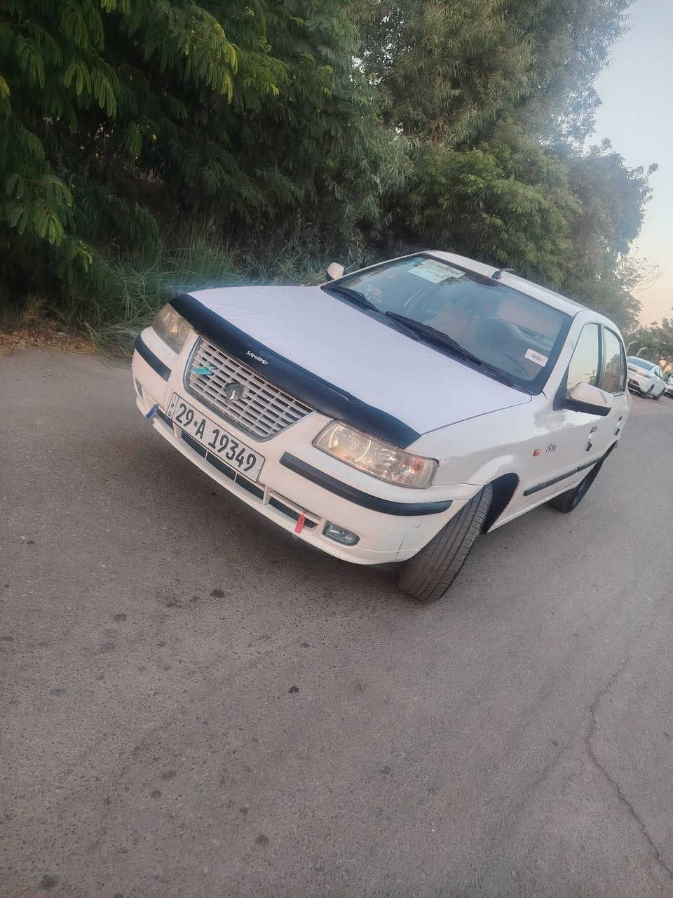 سمند موديل ١١ رقم واسط دولي مشروع وطني سنويه لل٣١ سياره نظيفه وجاهزه انشالله محرك لا تنقيص ولا تبخير تبريد ثلج❄️ حماوه ثابته  حداديه امامي وخلفيه جديده السياره نظام بريك دسك امامي وخلفي سياره جاهزه وحلوه مكفوله من الظربه والتبديل صبغ فقط هلالات خلفي ودوس سعرهه ٣٧ بيهه مجال بسيط حك جيتك مكاني واسط العزيزيه ***********
