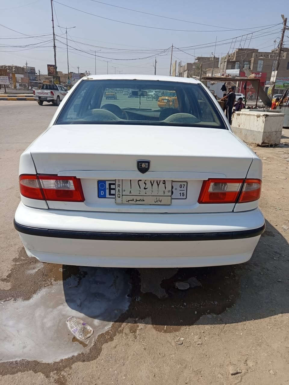 يا الله سلام عليكم سمند 2011 بابل كفاله عامه تبريد ثلج حداديه جديده تخم تاير باتري جديد سياره جاهزه بس مكينتهه بيعه خيط بخار خفيف ولباقي كله كفاله من كلشي دواخلهه جديده وحته شاشه بيه سعر 37وبيه مجال مكان سياره ديوانيه ***********مامتواجد على فيس سياره على وضع شركه ماملعوب بيه جديده
