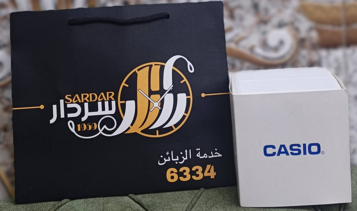 كاسيو اليابانية 🇯🇵
✨ وكالة سردار
📦 غير مستخدمة 
🇯🇵 صناعة يابانية
💯 ساعة أصلية وجودتها معروفة

💰 السعر: 55 قفل فقط
🚫 ماعندي توصيل
مكاني ابودشير
***********
