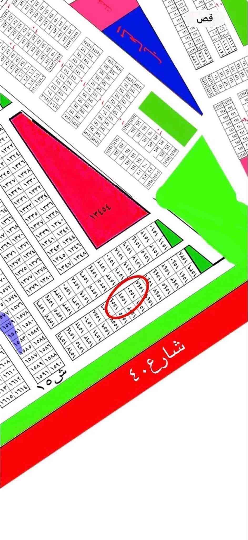 خلف شارع٤٠ • ١٢٥م • مفروز