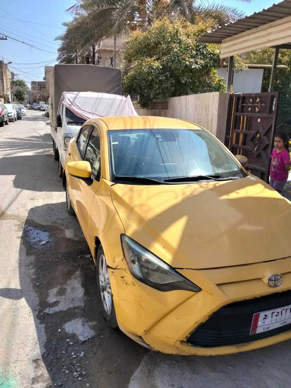 تيوتا يارس موديل 2018 اجره بغداد للبيع مستعجل السعر 75 وبيه مجال محرك جديد ماشيه 160 الف مقاعد قماش بلادي بيها نواقص بسيطه للاستفسار الاتصال على الرقم ***********
