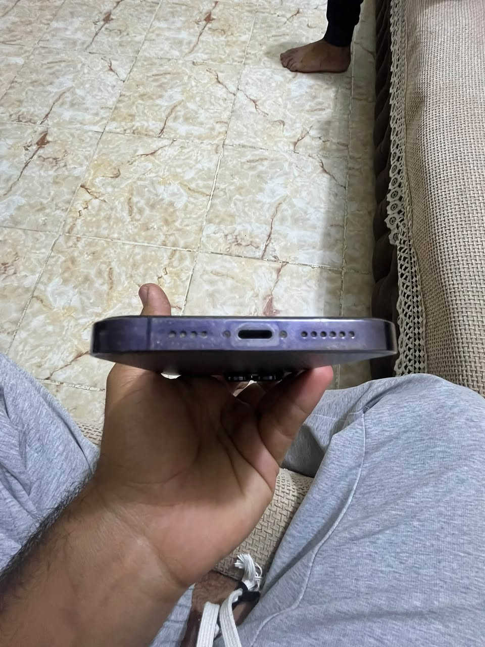 آيفون ١٤ برو ماكس • ٢٥٦ • بطارية ٨٤٪