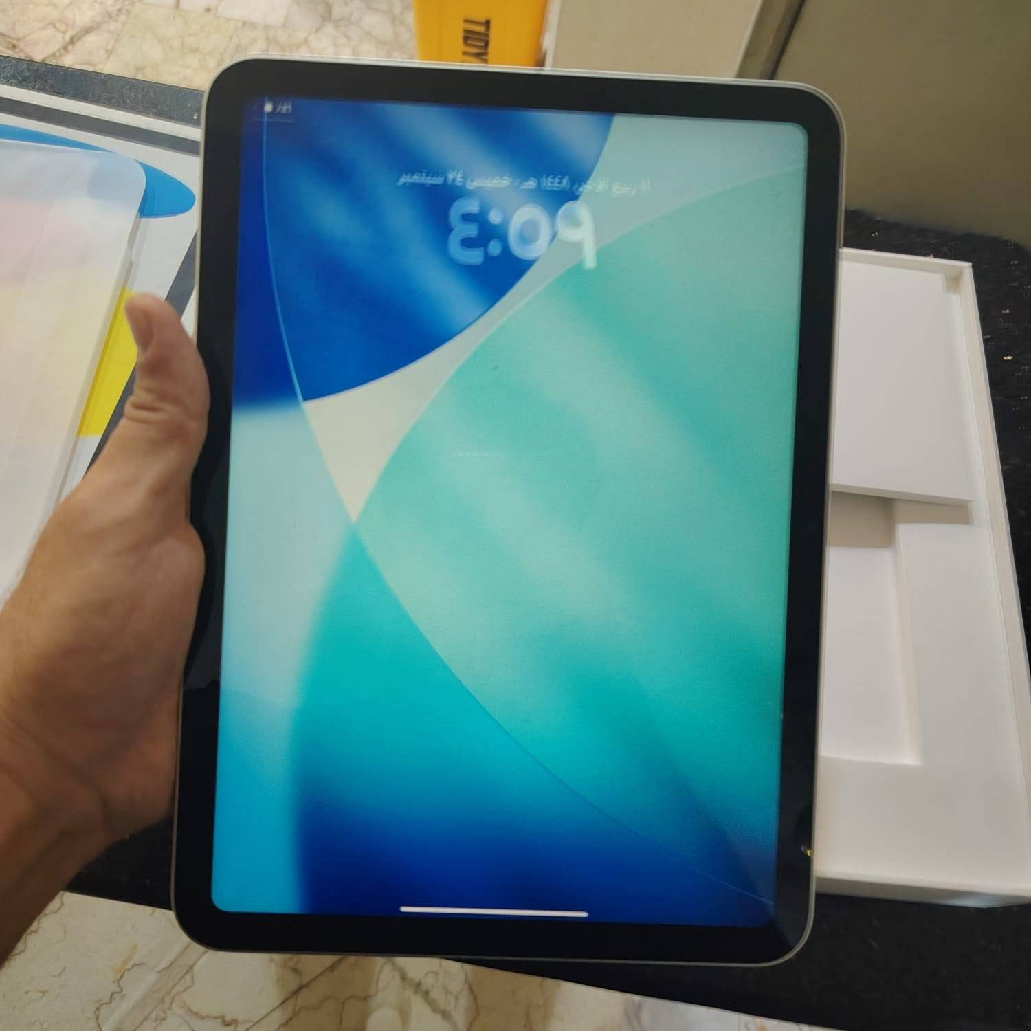 السلام عليكم
ipad 11  a16

94 بطاريه  ذاكره 128

كامل ملحقات الاصليه
كفر  و لاسق  

بغداد للستفسار ***********
