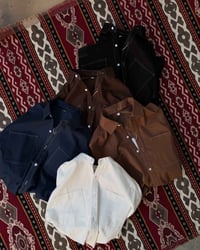 قميص كتان • قماش ولا غلطة • مقاسات L-3XL
