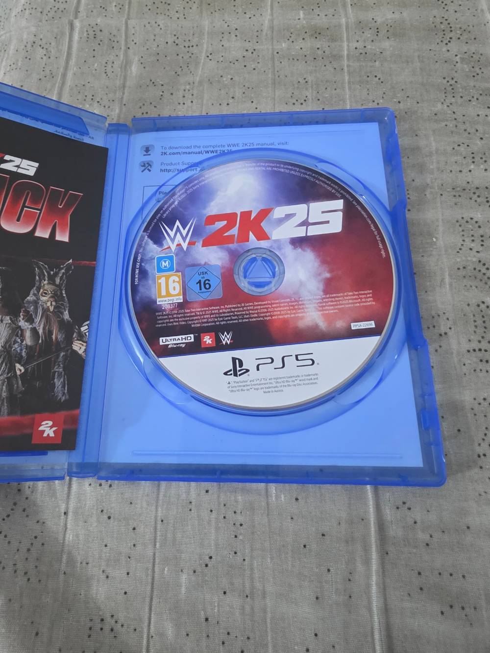 WWE2K25 • قرص لعبة • نضيف