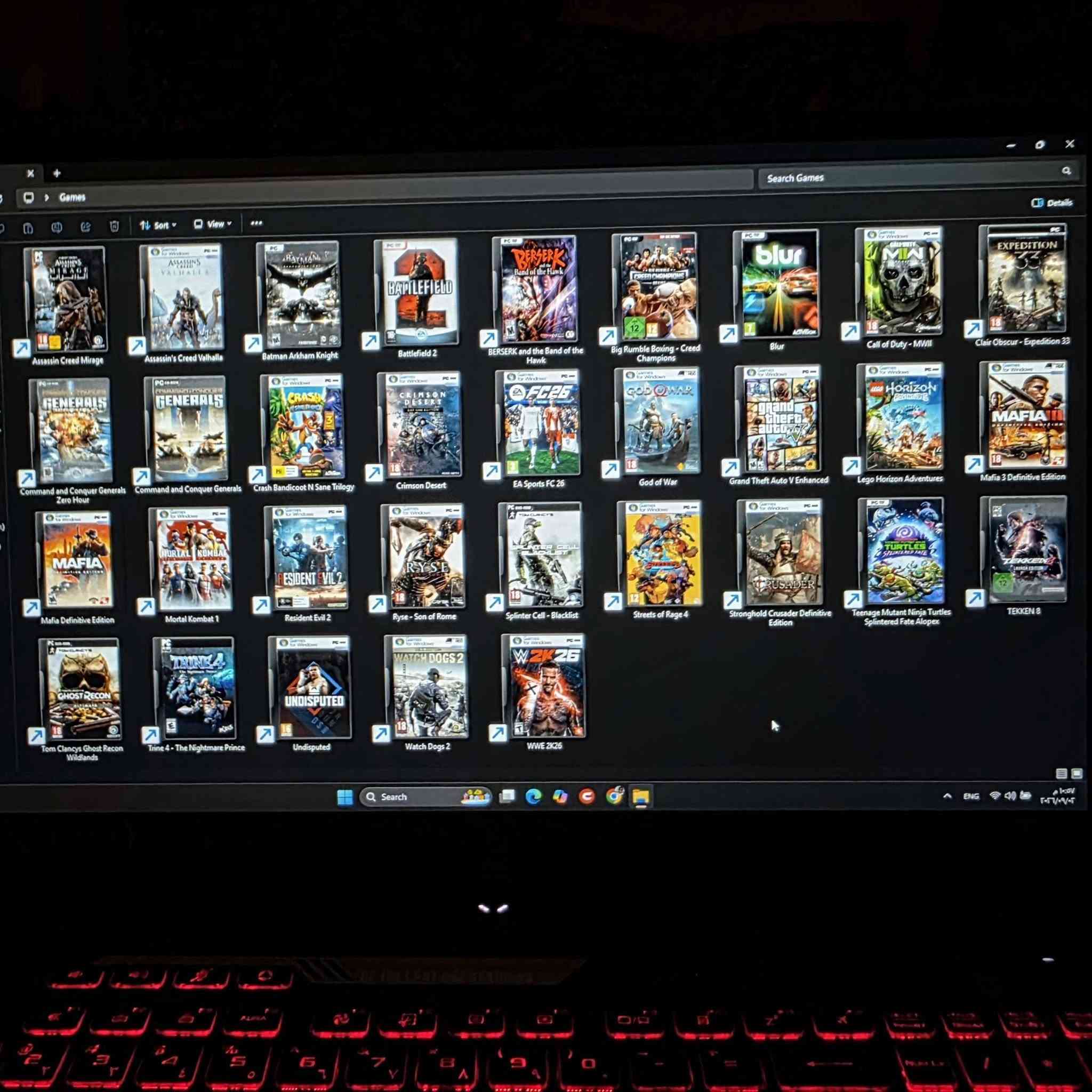للبيع ASUS TUF Gaming F17 – RTX 4060
💻 الجهاز مستعمل، نظافته 100% وحالته ممتازة جداً ومحافظ عليه.

⚙️ المواصفات:

الموديل: ASUS TUF Gaming F17

المعالج: Intel Core i7-13620H – الجيل 13

كرت الشاشة: NVIDIA GeForce RTX 4060 Laptop GPU

الرام: 16GB

التخزين الداخلي: SSD سعة 500GB

الشاشة: FHD بدقة 1920×1080

معدل التحديث: 144Hz

البطارية: 90Wh

النظام: Windows 11 Pro

Wi-Fi 6

كيبورد RGB Aura

تبريد بمروحتين

MUX Switch + NVIDIA Advanced Optimus

شحن Type-C بقوة 100W

Dolby Atmos + Hi-Res Audio

HDMI

🎮 ويّاه هارد خارجي سعة 2TB يحتوي على 31 لعبة.

💰 السعر: مليون ونص قفل 

***********
