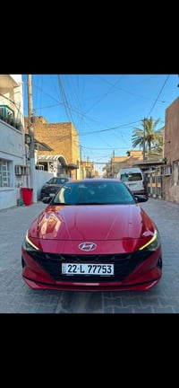 🔥 إلنترا 2022 للبيع 🚘 هيونداي إلنترا 2022 🎨 لون ماروني ⚙️ محرك 2000 دو...