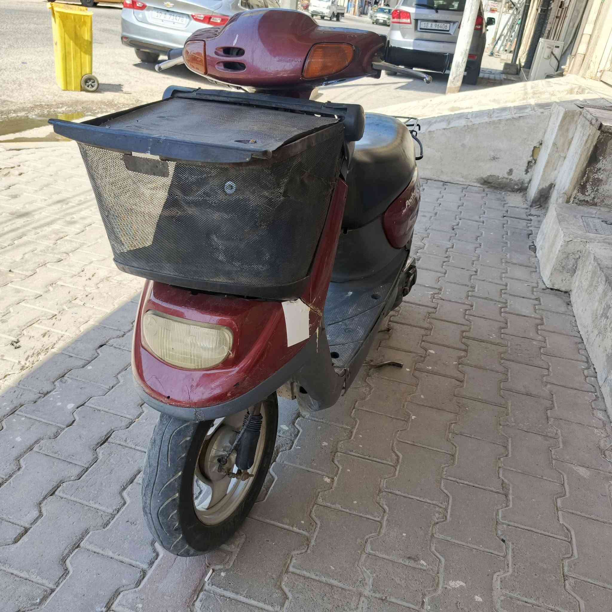 سلام عليكم منغولي لبيع دراجه مبدل مكينه مادري مفتوحه او لا اني ابيع مفتوحه كهربائيات كله شغاله سلف هندر فقط نقصه واير بريك سعر 225 وبيه مجال مكاني كربلاء سيف سعد ***********
