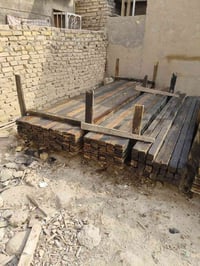 قوالب خشب • مستعمل • ٥مكعبات