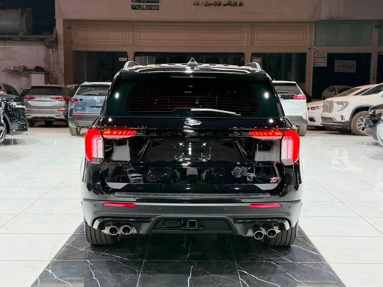 Ford Explorer ST 2025 v6
‎العداد : 2 الف مايل
6سلندر 3.0L توین توربو400 قوة حصانیة✈️#
‎ضرر:  بدون صبغ بس بي مکان صغیر تعدیل بارد 
‎ ✅ سیارة تعتبر کلین و زیرو بدون داخل ارباكات سليم
‎ بجم و خلفي کبس بشرط

‎اعلی مواصفات ST ب اكسبلوره

‎بانوراما
‎٤کامیرا 360
‎شاشە کبیر 
‎فقر ویل 4x4
‎کشنات مساج 
‎٧ راکب 
‎کیج ديجيتال
‎وایرلیس جارج 
‎بصمة تشغيل
‎حساسات امامية+خلفية
‎بصمة ابواب
‎شغال Remot start
‎صندوق شفط كهربائي
‎رادار امامي (تحديد مسار)
‎رادار جانبي (نقاط عمياء)
‎رادار خلفي (التحذير من الاصطدام)
‎شفتات استيرن
‎استيرن تدفئة
‎كشنات جلد و شامو vip
‎كشنات تدفئة+ تبريد
‎هاند بريك بصمة
‎مانع انزلاق

‎‏‎ مکان سیارة اربیل 
‎‏‎سیارة بدون رقم تترقم شمالي 
‎‏‎‏‎للاتصال والاستفسار
‎اسیاسیل ***********☎️
‎☎️کورك ***********

نص مكتوب في الصور:
- ***********